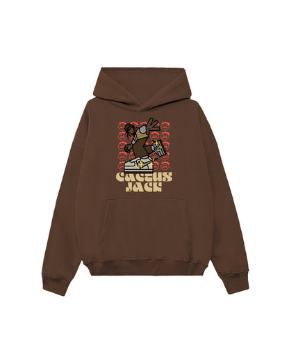 CACTUS JACK HOODIE - Deep Mocha