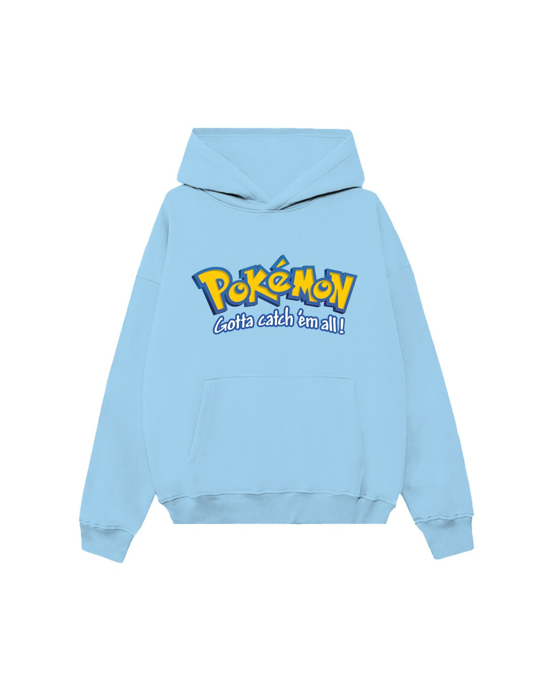 POKEMON HOODIE - Sky Blue